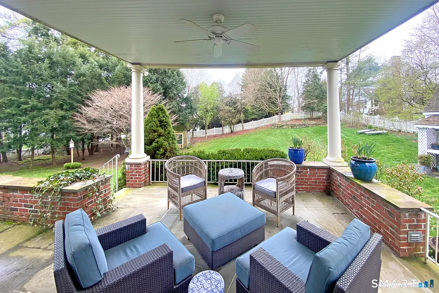 Westport: covered patio